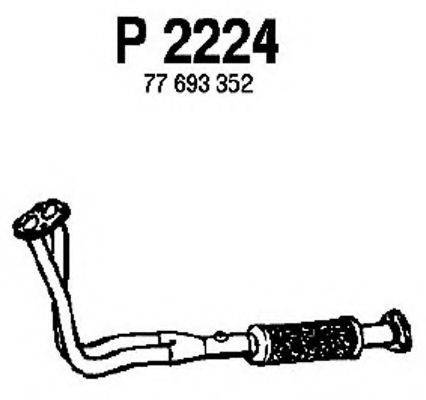 FENNO P2224 Труба вихлопного газу