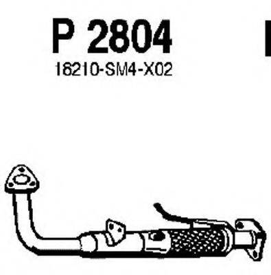 FENNO P2804 Труба вихлопного газу