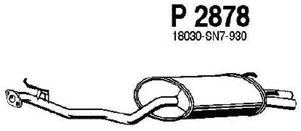 FENNO P2878 Глушник вихлопних газів кінцевий