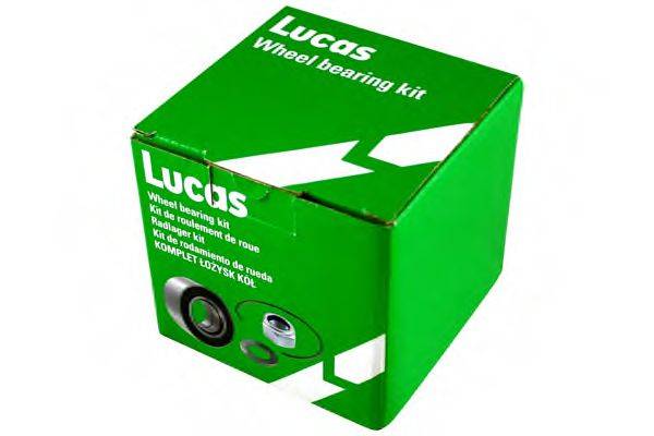 LUCAS ENGINE DRIVE LKBA80017 Комплект підшипника маточини колеса