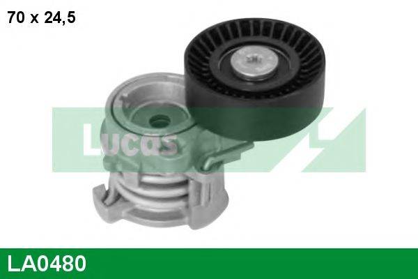 LUCAS ENGINE DRIVE LA0480 Натяжна планка, полікліновий ремінь