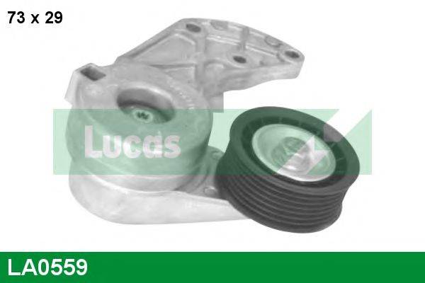 LUCAS ENGINE DRIVE LA0559 Натяжна планка, полікліновий ремінь