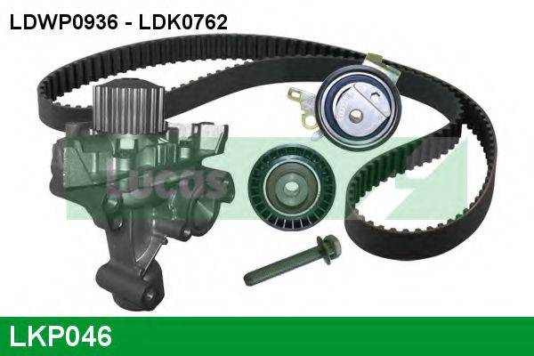 LUCAS ENGINE DRIVE LKP046 Водяний насос + комплект зубчастого ременя