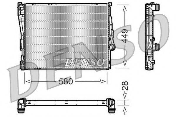 NPS DRM05069 Радіатор, охолодження двигуна