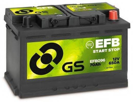 GS EFB096 Стартерна акумуляторна батарея