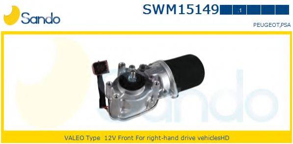 SANDO SWM151491 Двигун склоочисника