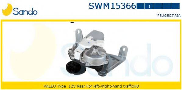 SANDO SWM153661 Двигун склоочисника