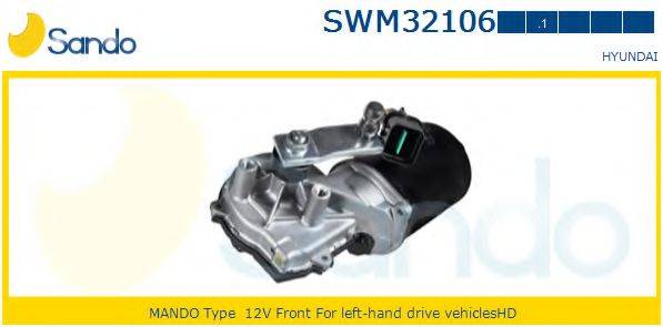 SANDO SWM321061 Двигун склоочисника