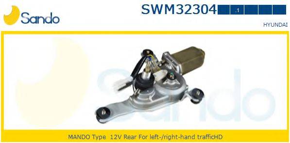 SANDO SWM323041 Двигун склоочисника