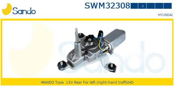 SANDO SWM323081 Двигун склоочисника