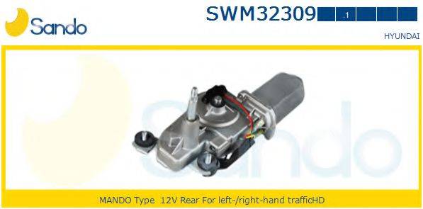 SANDO SWM323091 Двигун склоочисника