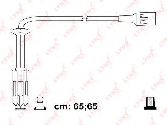 LYNXAUTO SPC5323 Комплект дротів запалювання