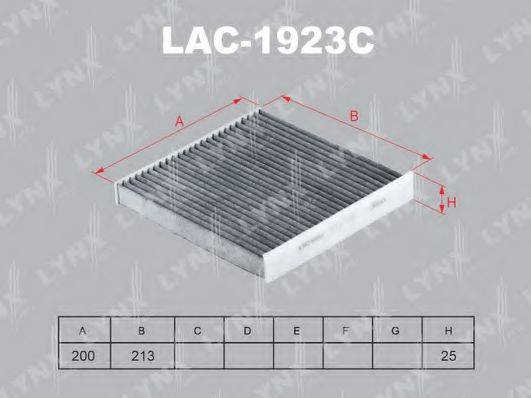 LYNXAUTO LAC1923C Фільтр, повітря у внутрішньому просторі