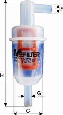 MFILTER DF11 Паливний фільтр