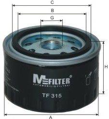 MFILTER TF315 Масляний фільтр