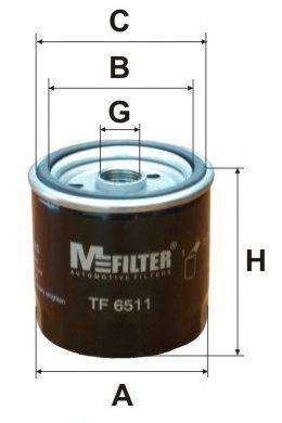 MFILTER TF6511 Масляний фільтр