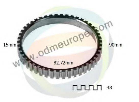 ODM-MULTIPARTS 26160012 Зубчастий диск імпульсного датчика, протибл. устр.