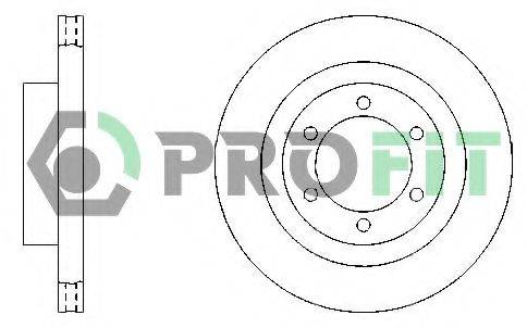 PROFIT 50100444 гальмівний диск