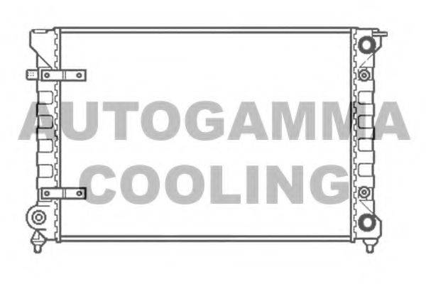 AUTOGAMMA 101052 Радіатор, охолодження двигуна