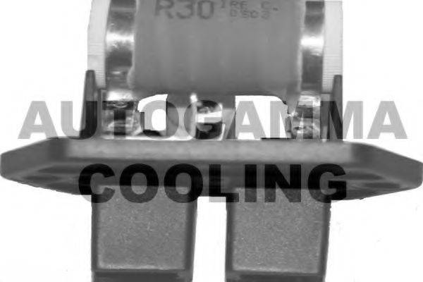 AUTOGAMMA GA15506 Додатковий резистор, електромотор - вентилятор радіатора