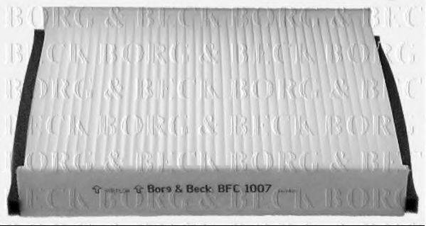 BORG & BECK BFC1007 Фільтр, повітря у внутрішньому просторі