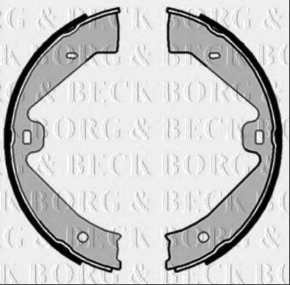 BORG & BECK BBS6482 Комплект гальмівних колодок