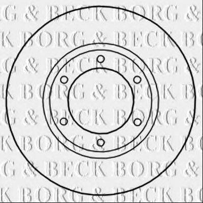 BORG & BECK BBD5288 гальмівний диск