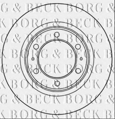 BORG & BECK BBD5289 гальмівний диск