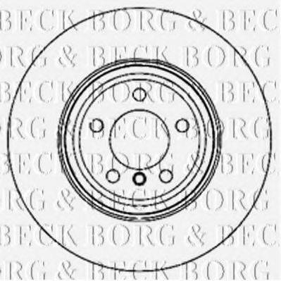 BORG & BECK BBD5938S гальмівний диск
