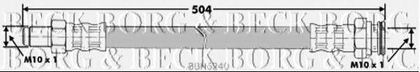 BORG & BECK BBH6240 Гальмівний шланг
