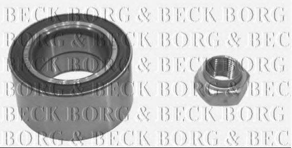 BORG & BECK BWK106 Комплект підшипника маточини колеса