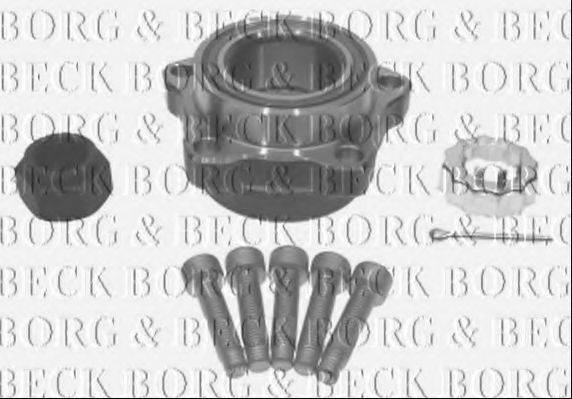 BORG & BECK BWK1081 Комплект підшипника маточини колеса