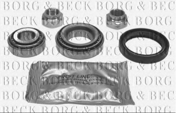 BORG & BECK BWK282 Комплект підшипника маточини колеса