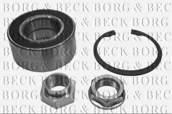 BORG & BECK BWK084 Комплект підшипника маточини колеса