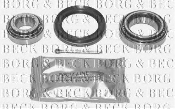 BORG & BECK BWK093 Комплект підшипника маточини колеса