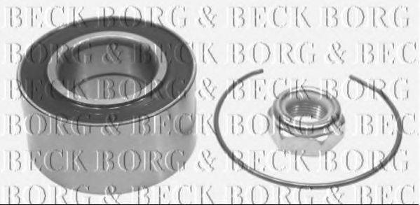 BORG & BECK BWK095 Комплект підшипника маточини колеса
