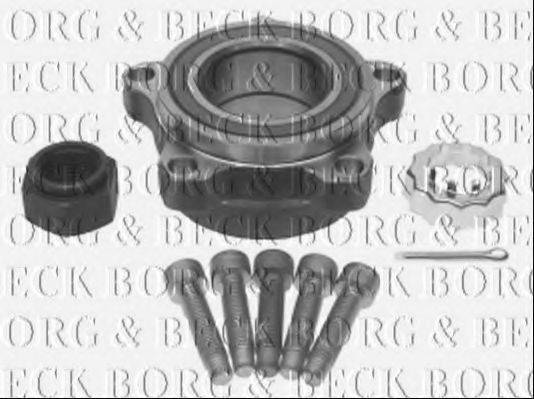 BORG & BECK BWK1082 Комплект підшипника маточини колеса