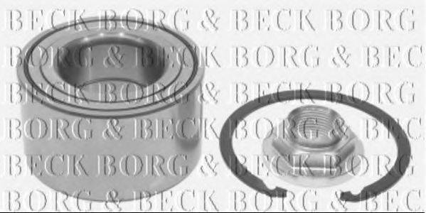 BORG & BECK BWK1114 Комплект підшипника маточини колеса