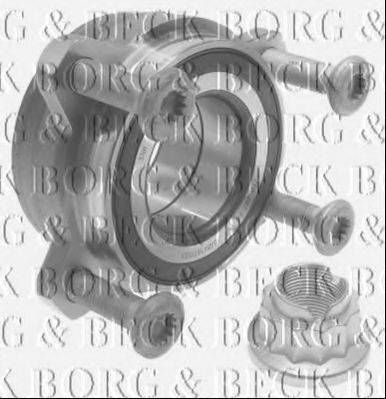 BORG & BECK BWK1263 Комплект підшипника маточини колеса