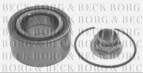 BORG & BECK BWK127 Комплект підшипника маточини колеса