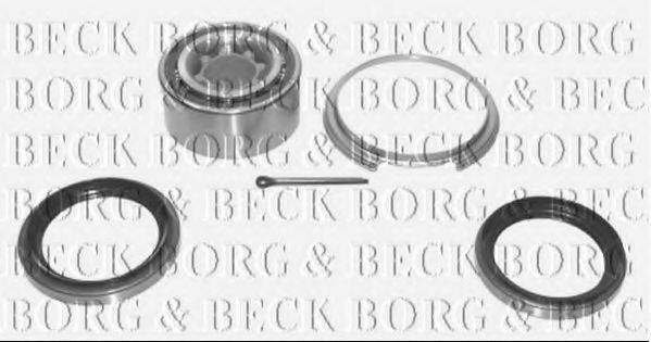 BORG & BECK BWK335 Комплект підшипника маточини колеса