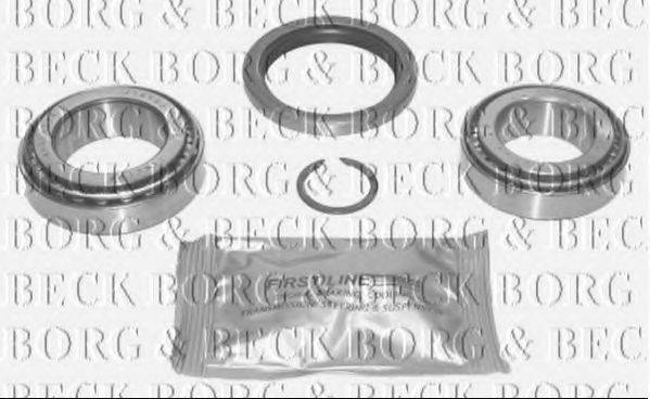 BORG & BECK BWK443 Комплект підшипника маточини колеса