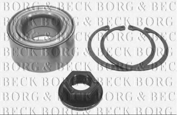 BORG & BECK BWK471 Комплект підшипника маточини колеса