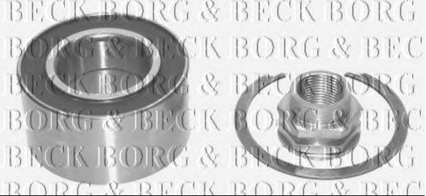 BORG & BECK BWK511 Комплект підшипника маточини колеса