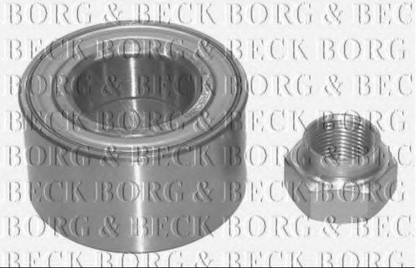 BORG & BECK BWK658 Комплект підшипника маточини колеса