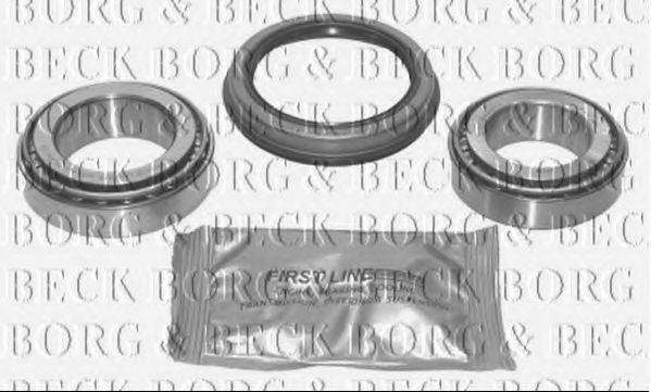 BORG & BECK BWK814 Комплект підшипника маточини колеса