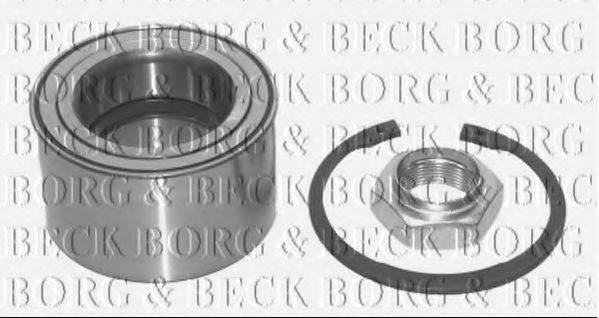 BORG & BECK BWK967 Комплект підшипника маточини колеса