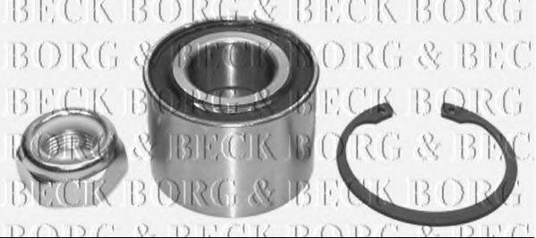 BORG & BECK BWK065 Комплект підшипника маточини колеса