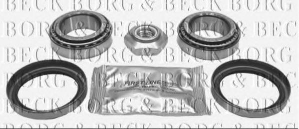 BORG & BECK BWK089 Комплект підшипника маточини колеса