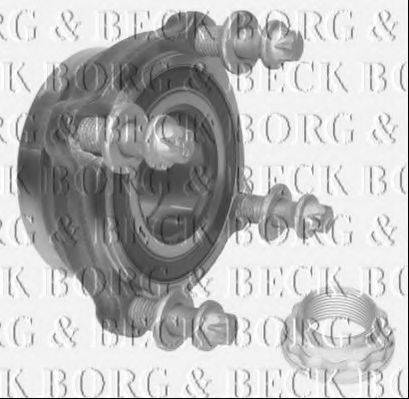 BORG & BECK BWK1049 Комплект підшипника маточини колеса
